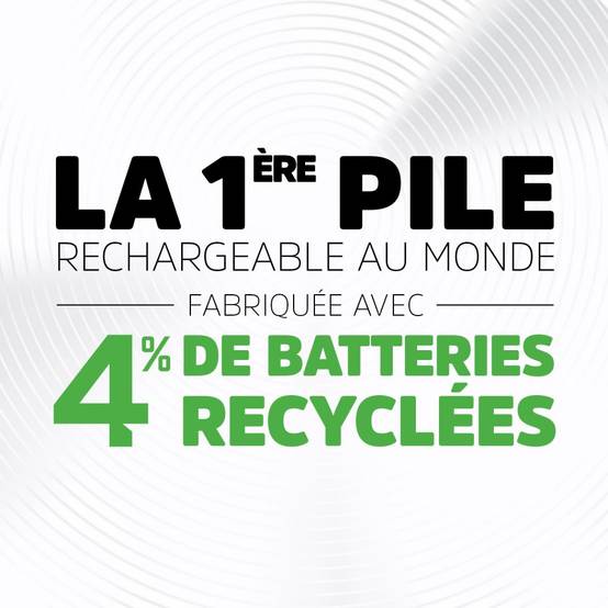 Energizer - Lot de 4 piles rechargeable aa Extreme, 2300 mAh, ENERGIZER - Image 2