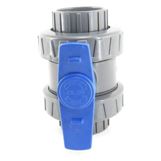 Lot de 2 vannes PVC pour piscine diametre 50 mm - Image 4