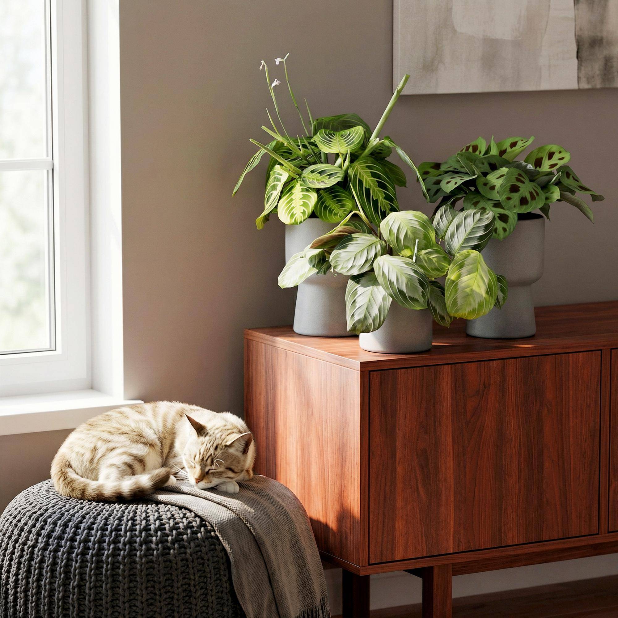 Trio de Maranta - H35cm - Image 2