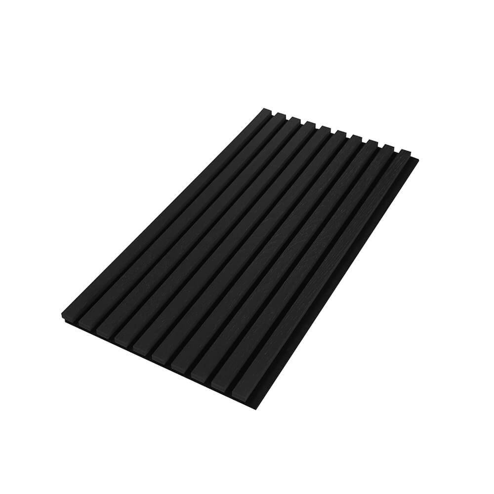Home Deluxe - HOME DELUXE Panneau acoustique SONIC Deep Black - 80 x 40 cm 12 x Panneau I Panneaux acoustiques en bois Panneau mural Panneau acoustique Panneau MDF - Image 5
