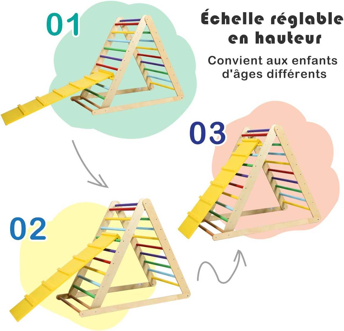2 en 1 Échelle d’Escalade pour Enfants - Image 3