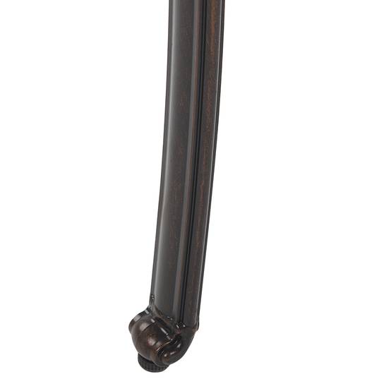 Chaise de jardin Aluminium Marron foncé MANFRIA - Beliani - Image 9