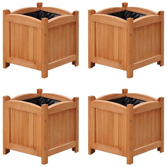 Jardinière | Lits surélevés 4 pcs 30 x 30 x 30 cm - Image 2