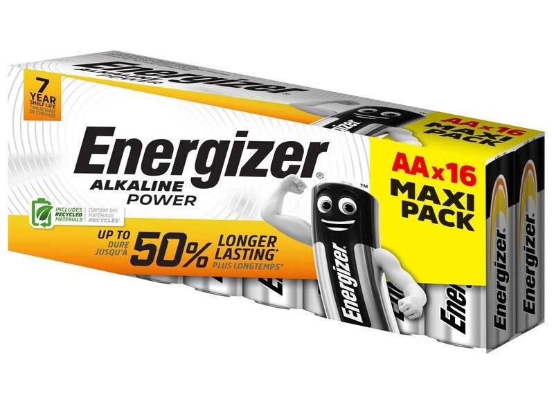 Energizer - Lot de 16 piles alcaline lr6 aa Power, ENERGIZER - Image 1