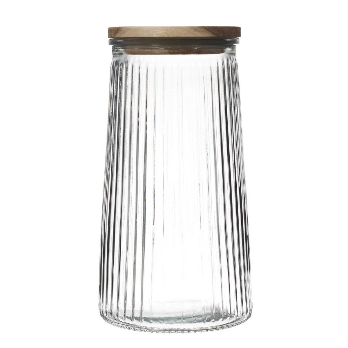 Cook Concept - Bocal en Verre Design "Acacia" 130cl Transparent - Image 1