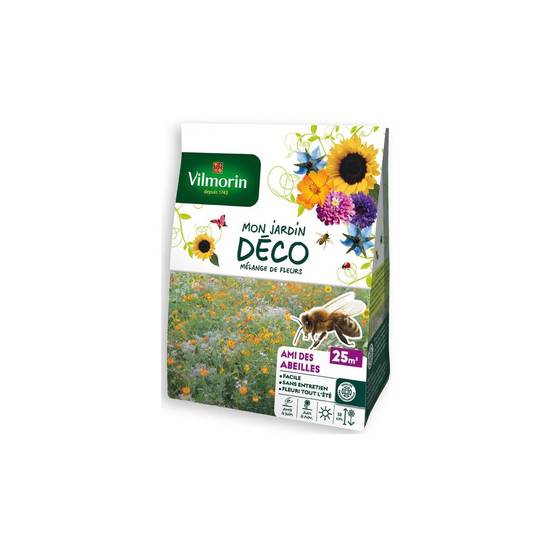 Vilmorin - Sachet graines Mélange de fleurs Ami des Abeilles 25m2