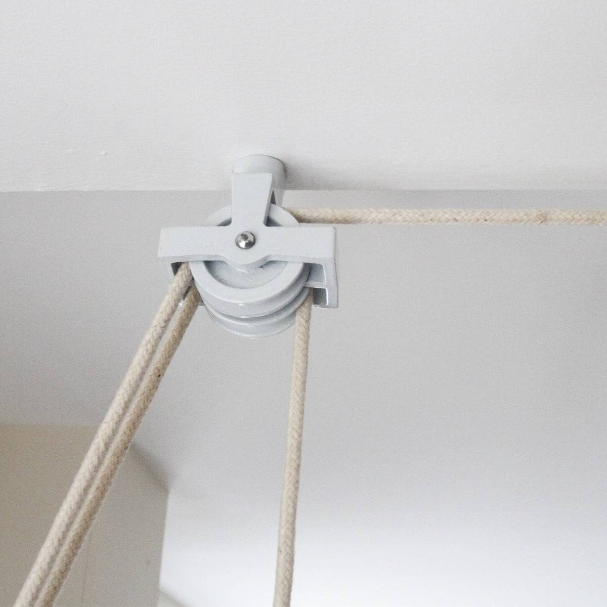 Monstershop - Etendoir à Linge Suspendu  - Blanc- 2.4m - Image 4