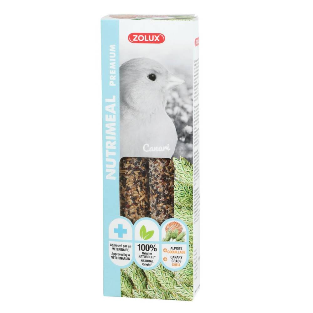 Zolux - Friandises 2 sticks premium alpiste pour canari, pour oiseaux
