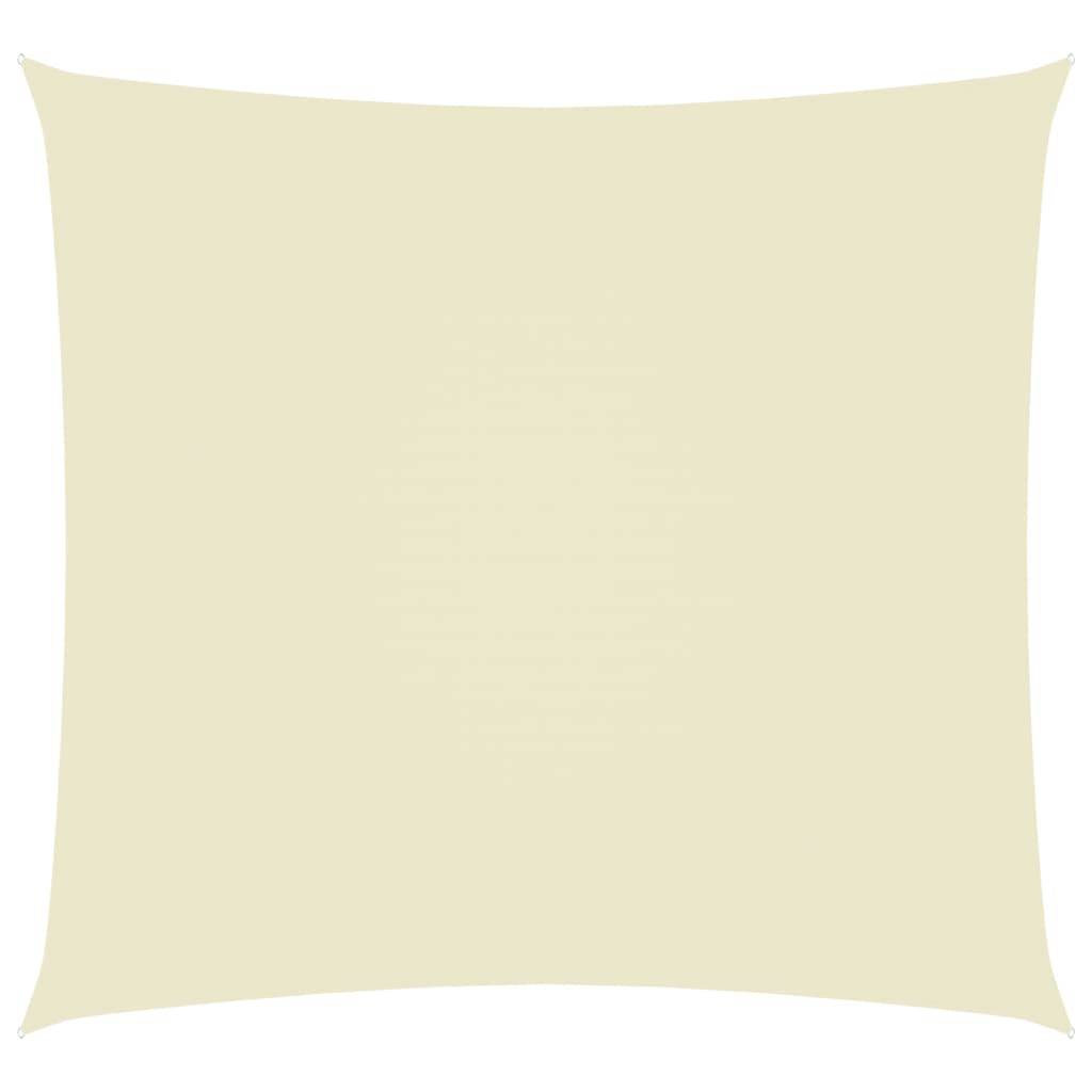 Helloshop26 - Voile toile d'ombrage parasol tissu oxford rectangulaire 2,5 x 3 m crème - Image 1