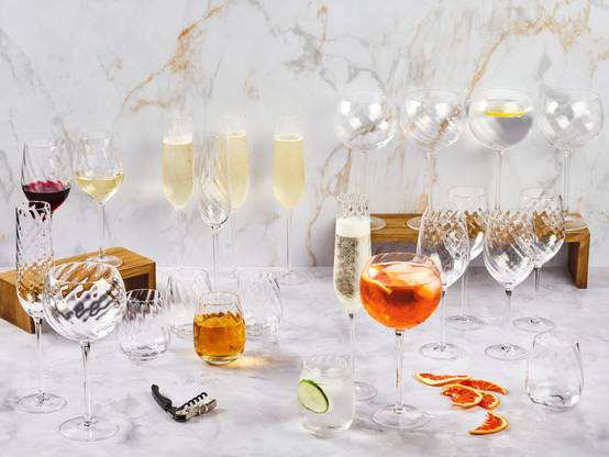 Lot de 24 Set Complet en Cristallin (cristal sans plomb) "STEN", Bjorn - Image 2