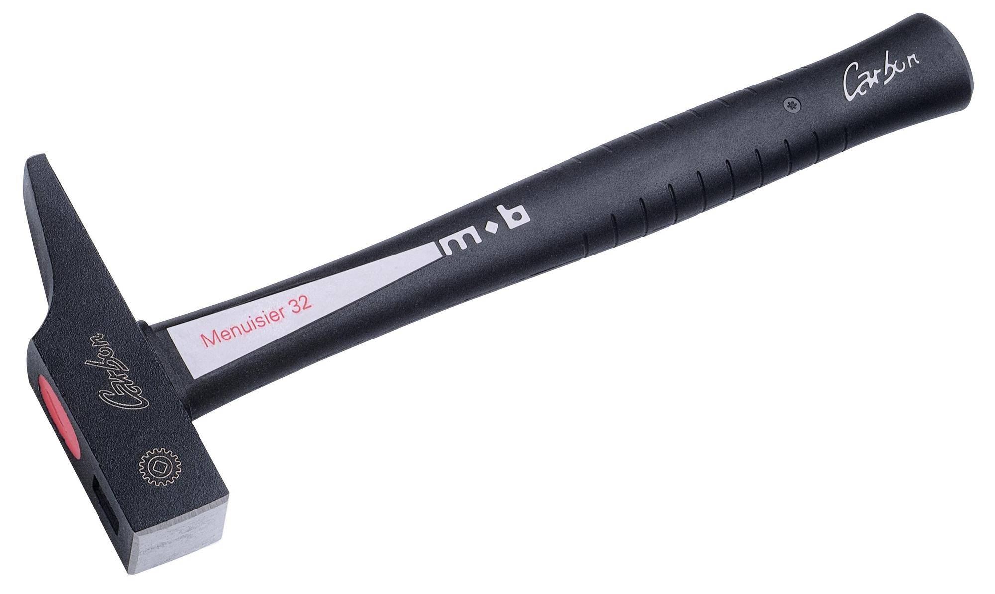 Marteau de menuisier manche carbone 24mm - MOB OUTILLAGE - 0400240701 - Image 1
