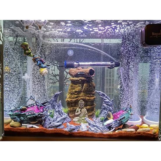 Soul Valley Kit Décoration Aquarium 7 Pièces - Image 2