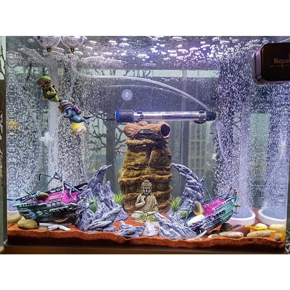 Soul Valley Kit Décoration Aquarium 7 Pièces - Image 2