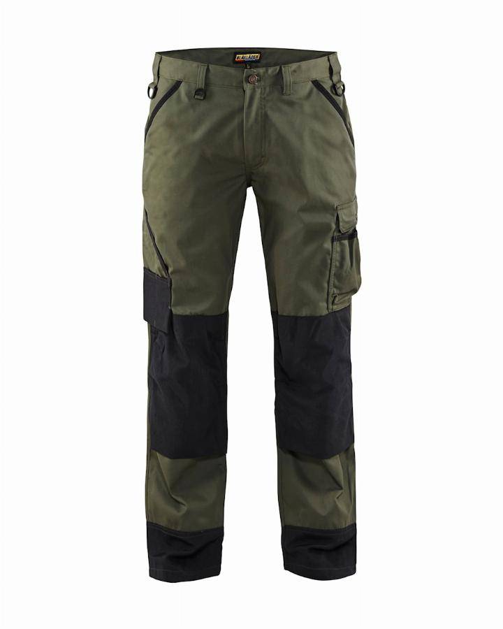 Pantalon Paysagiste - BLAKLADER - Vert Armé / Noir T.46 145418354699-C52 - Image 2
