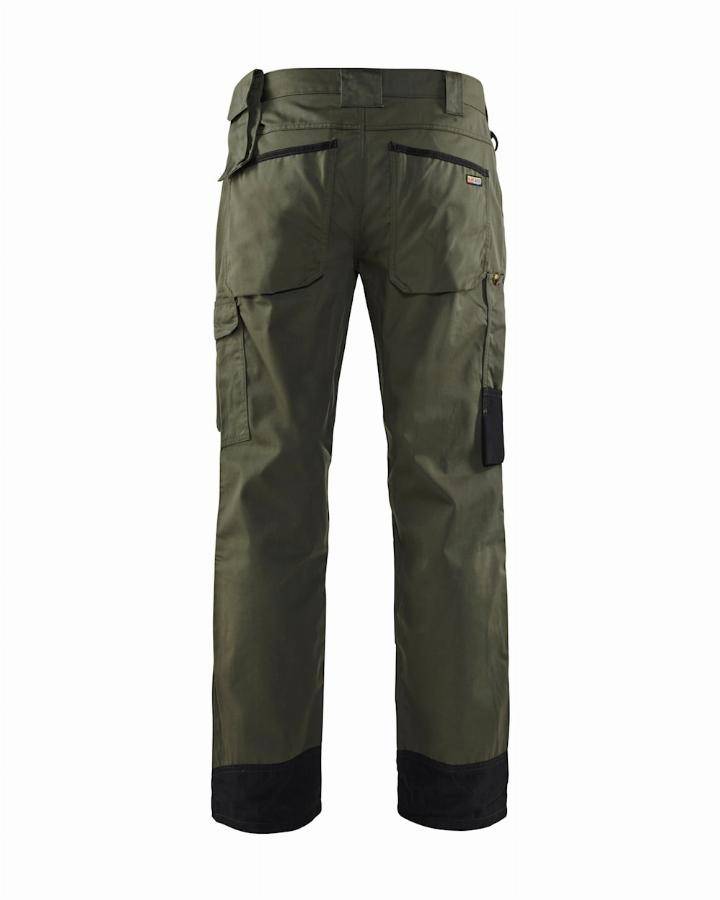 Pantalon Paysagiste - BLAKLADER - Vert Armé / Noir T.46 145418354699-C52 - Image 1