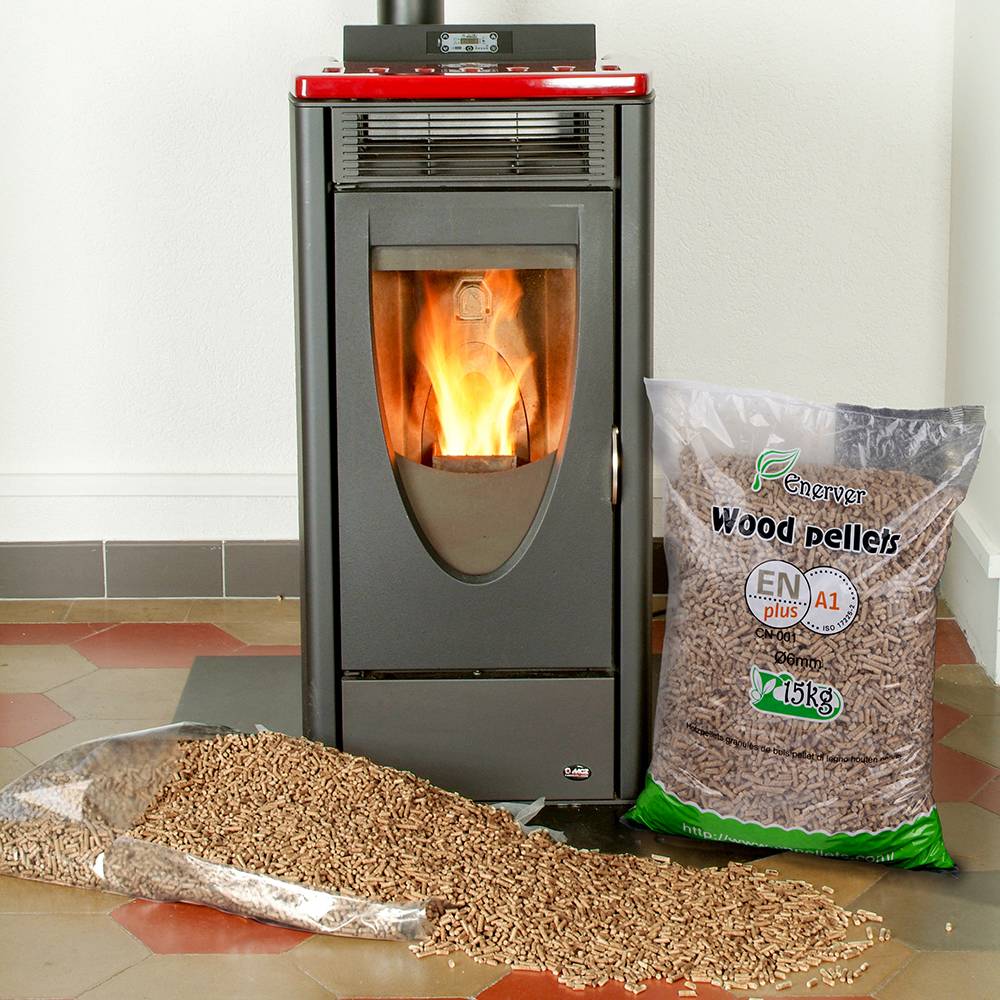 WOOD PELLETS - Granulés de bois sac 15 KG - X40 Sacs - 600KG - Image 7
