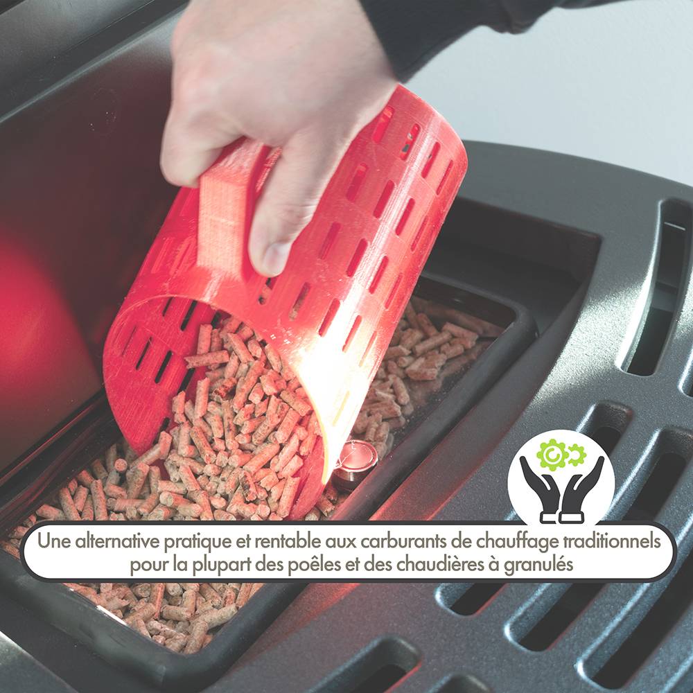 WOOD PELLETS - Granulés de bois sac 15 KG - X40 Sacs - 600KG - Image 5
