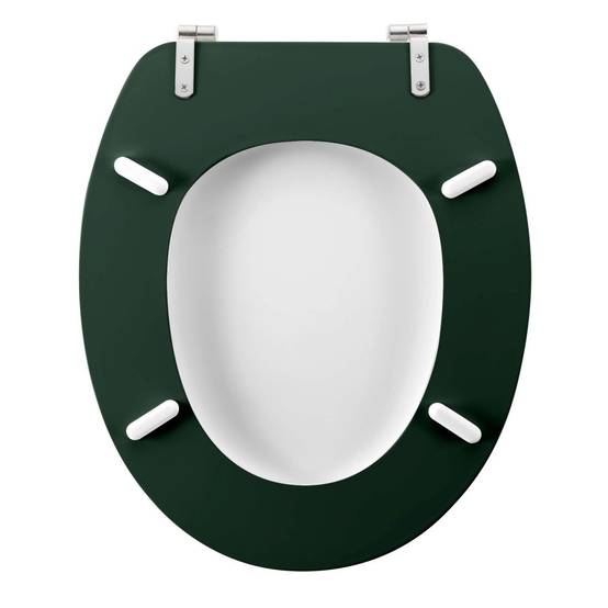 Abattant WC Imprimé Végétal "Vagabonde" 45cm Vert - Image 4