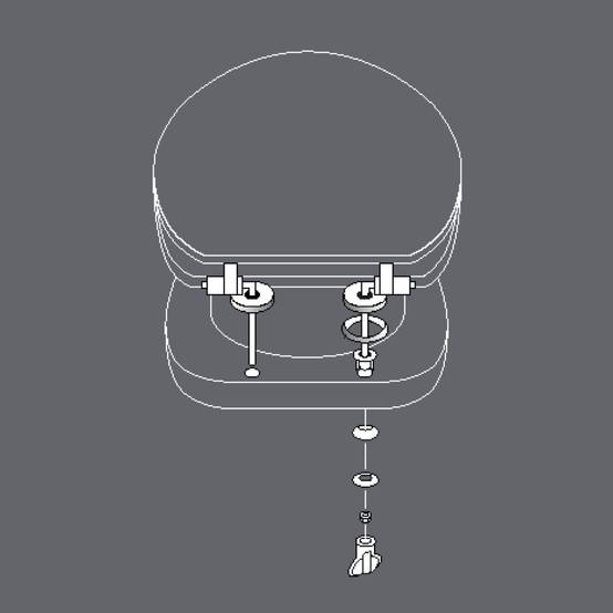 Abattant WC Imprimé Végétal "Vagabonde" 45cm Vert - Image 7