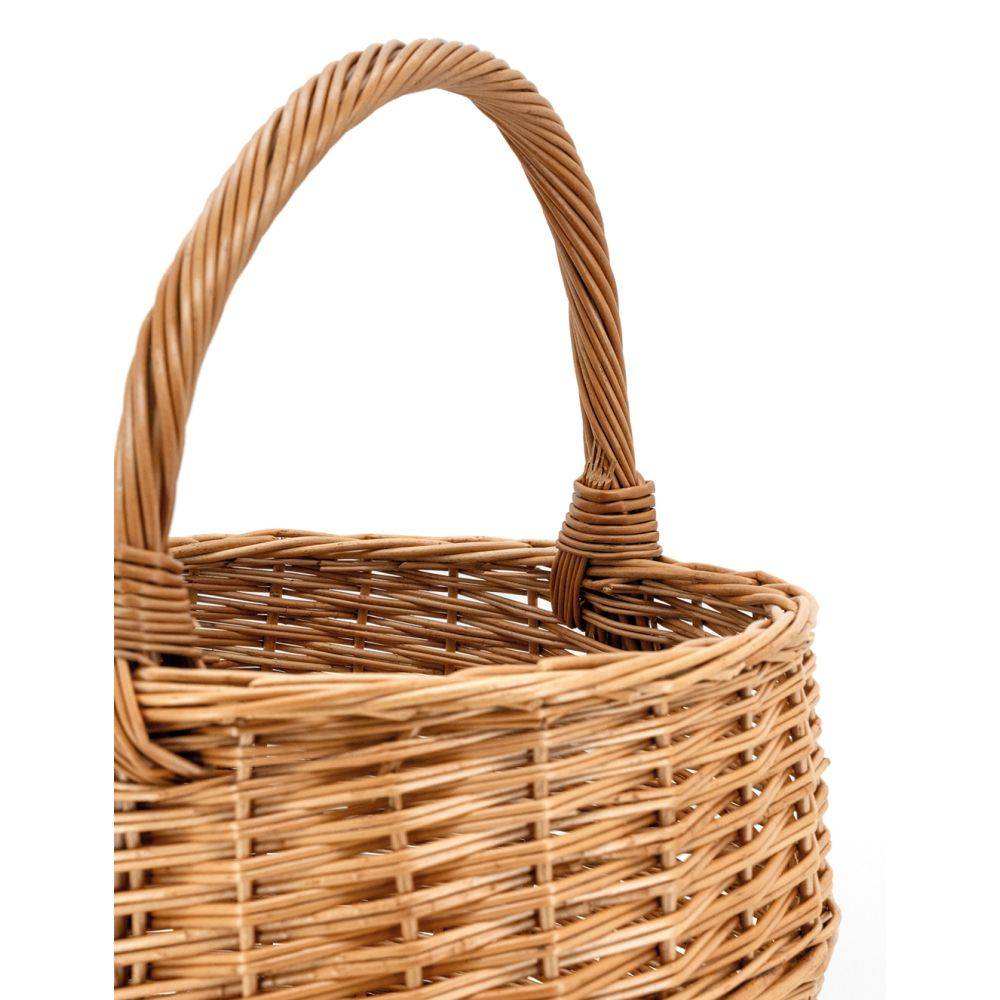 Aubry Gaspard - Panier rond en osier buff 30 cm - Image 4