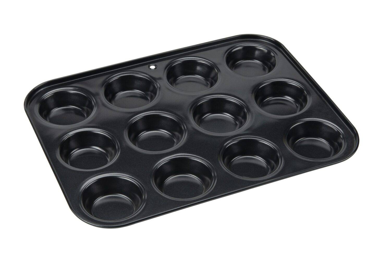 Moule à muffins avec revêtement anti-adhésif - 32 x 24 cm - En acier carbone - Convient aux fours - Myway - Image 1