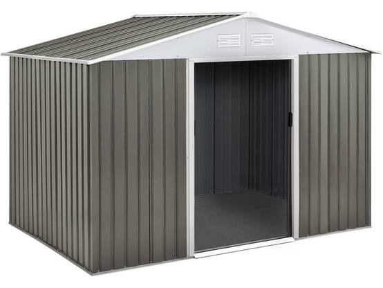 Habitat Et Jardin - Abri De Jardin Métal "dallas" - 5,4 M2 (4,83 M2 Au Sol) - Taupe -habitat Et Jardin - Image 1