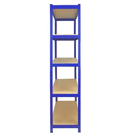 Monstershop - Rayonnage Bleu T-Rax de 120cm x 45cm x 180cm, en Acier et Sans Boulons - Image 3