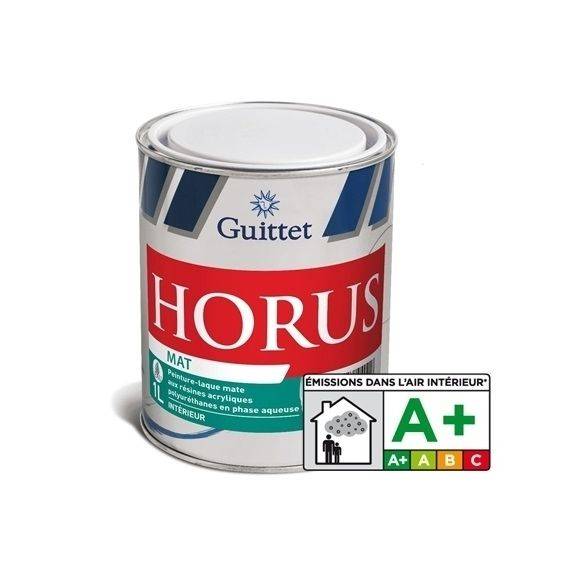 Peinture-laque Horus Mat GUITTET 1L Blanc - 55802