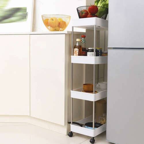 Importdistrib - Desserte Etagère cuisine/salle de bain sur roulettes IMPORTDISTRIB - Image 9