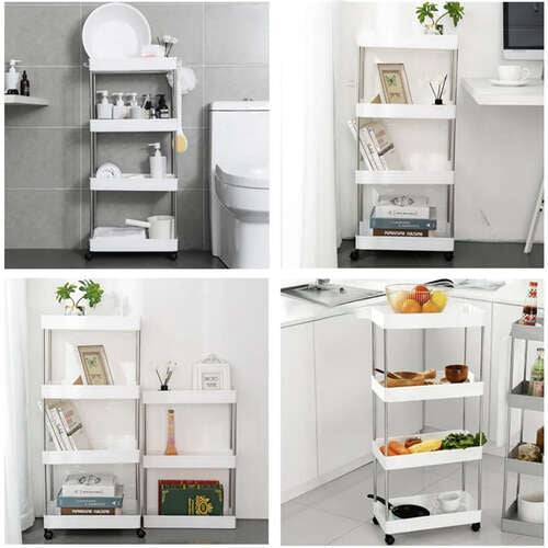 Importdistrib - Desserte Etagère cuisine/salle de bain sur roulettes IMPORTDISTRIB - Image 10