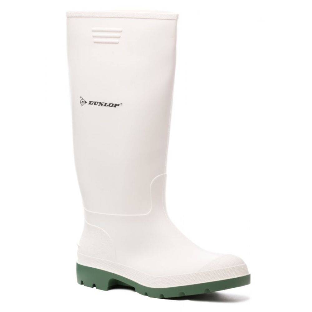 Dunlop - Bottes imperméable Dunlop HYGRADE non sécurisées Blanc / Vert 42 - Image 1