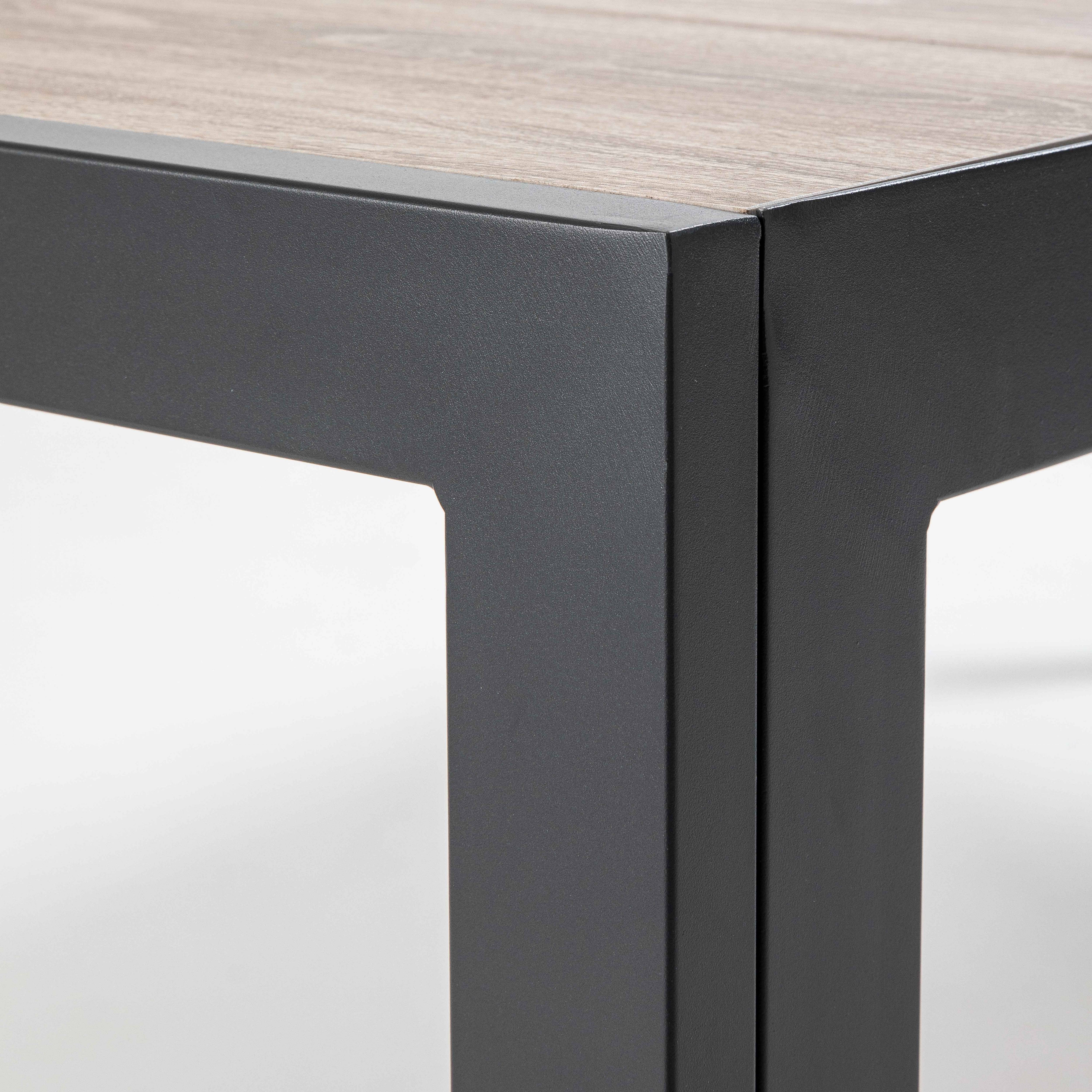 Oviala - Table de jardin en aluminium et céramique 8 places 166 cm Tivoli - Oviala - Image 4