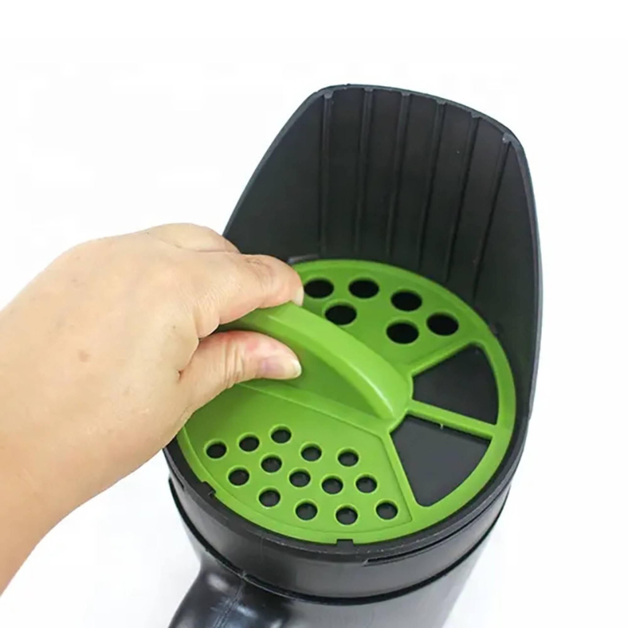 DtopbuyAge - Epandeur de semences et engrais portable a cadran reglable pour pelouse jardin et deneigement outil de jardinage  DtopbuyAge - Image 4
