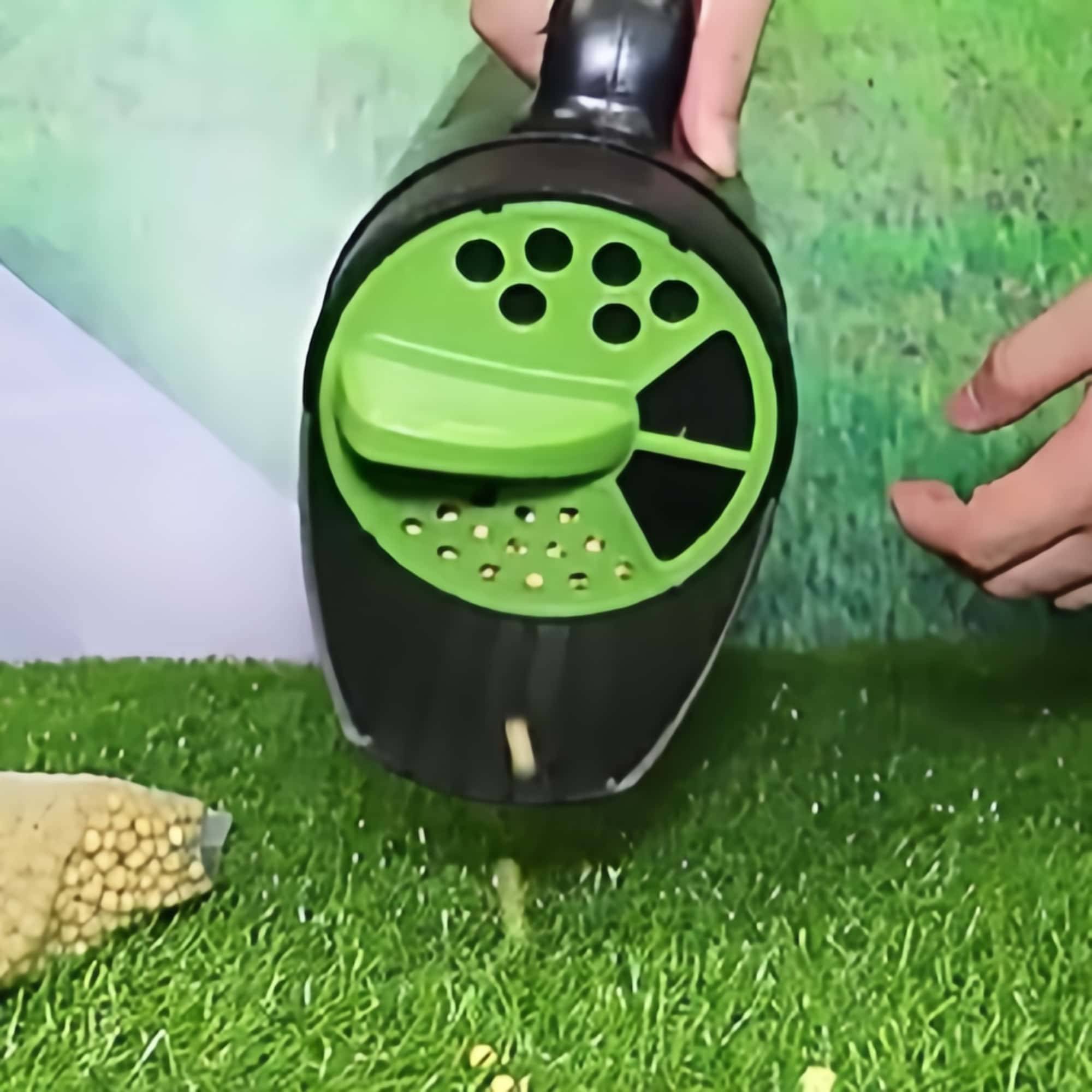 DtopbuyAge - Epandeur de semences et engrais portable a cadran reglable pour pelouse jardin et deneigement outil de jardinage  DtopbuyAge - Image 5