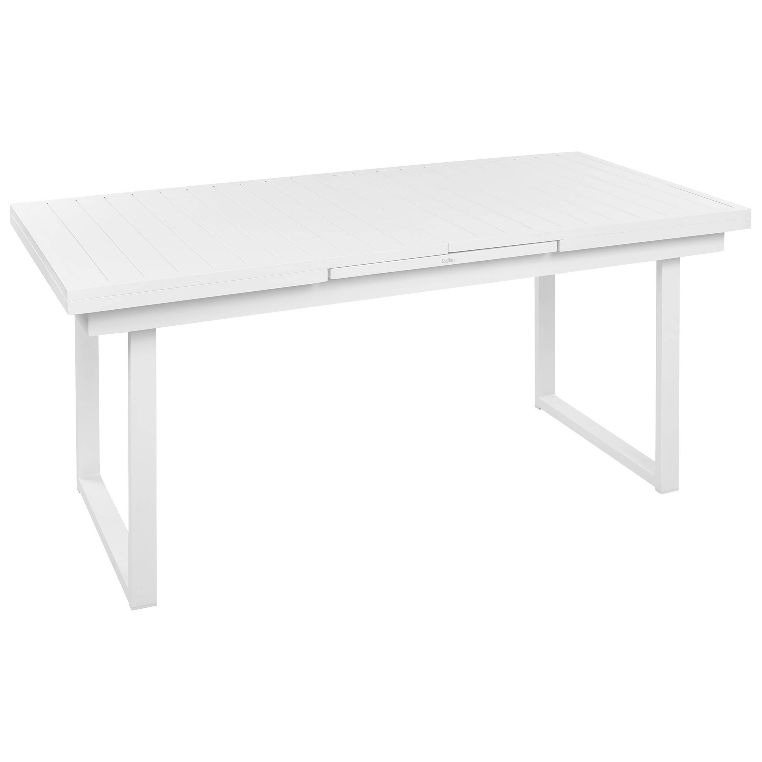Beliani - Salle à Manger de Jardin Blanc en Aluminium Table Rectangle avec 8 Chaises avec Coussins Pour Repas Convivial en Extérieur - Image 5