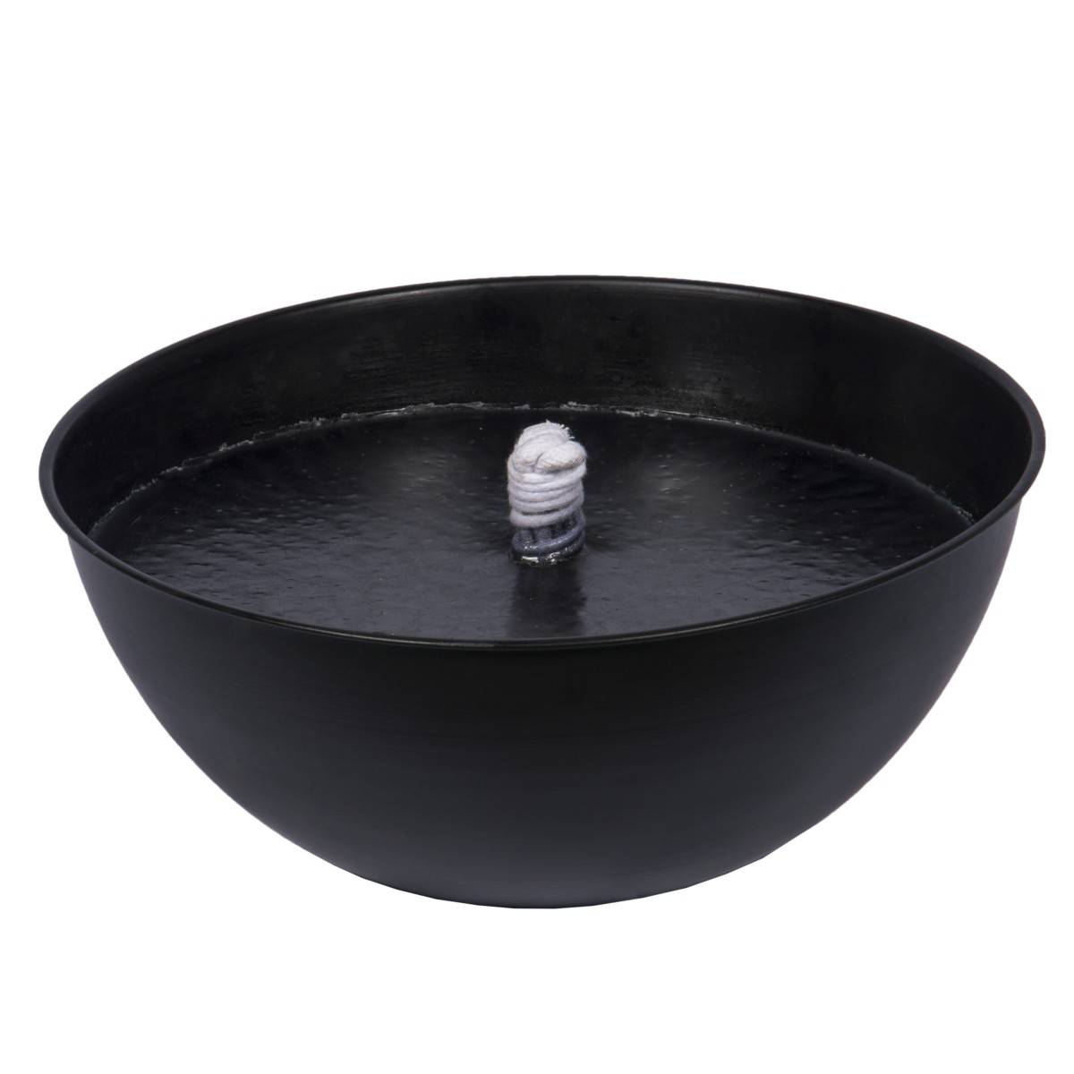 Bougie extérieure à la citronnelle est dans un pot en fer - Brin d'Ombre - Image 1