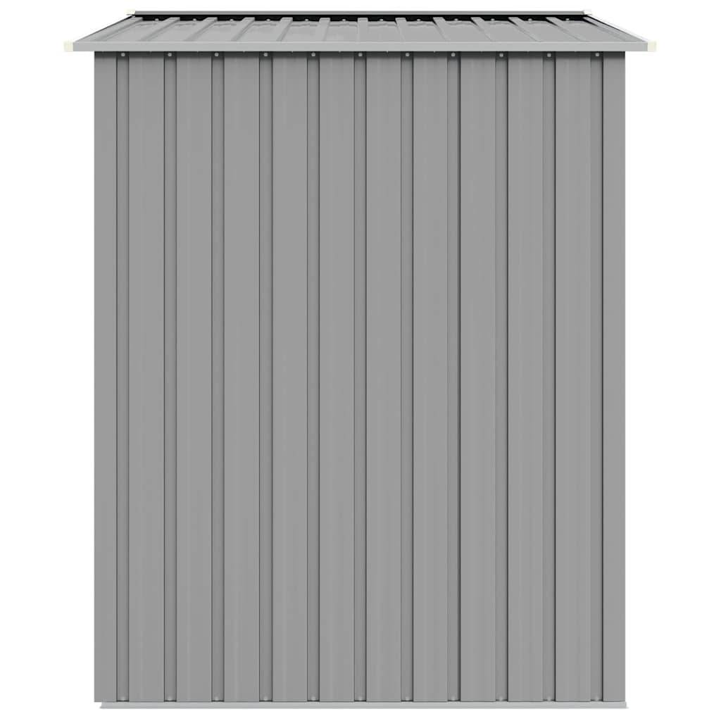 Vidaxl - Abri de jardin Gris 205x129x183 cm Métal galvanisé vidaXL 46298 - Image 6