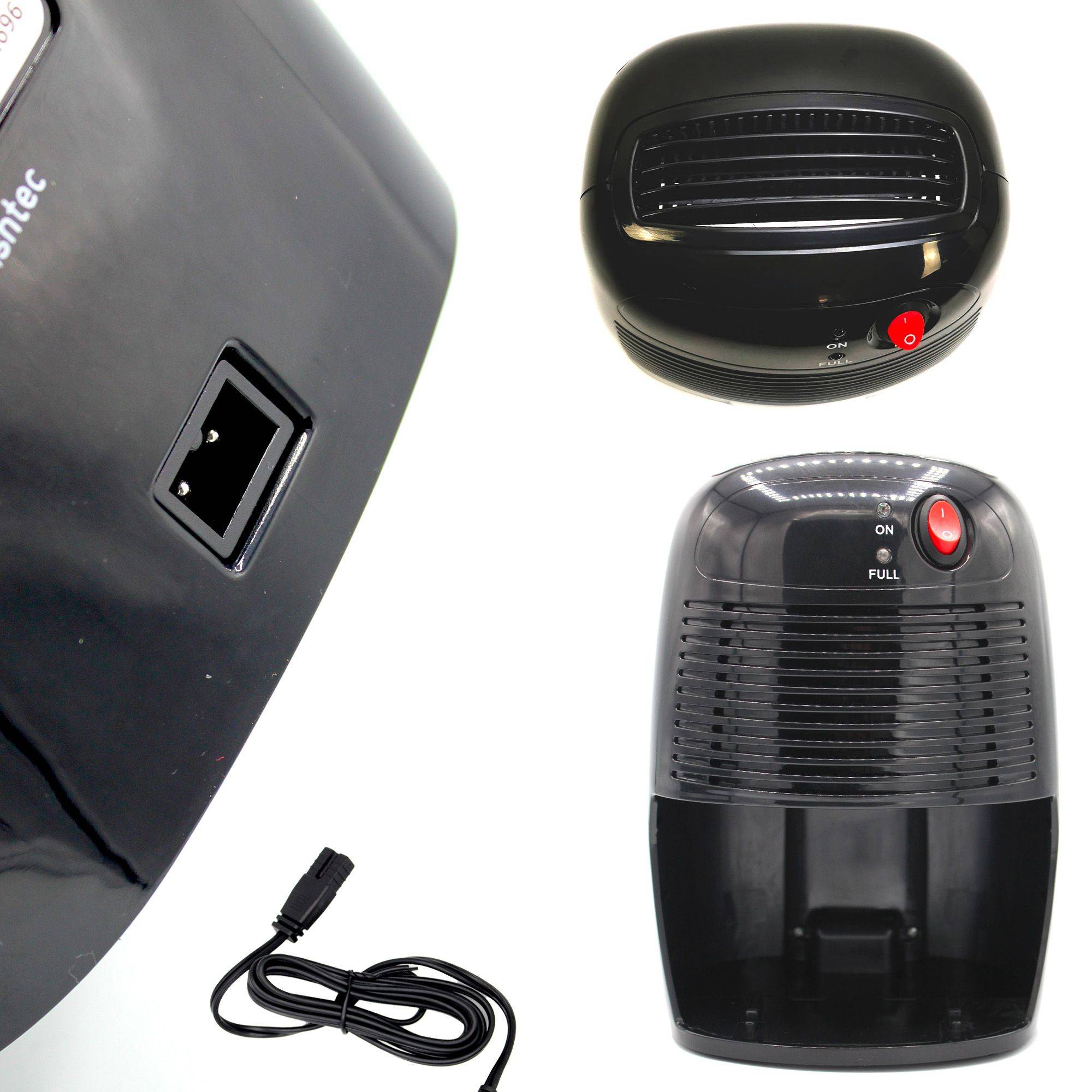 FISHTEC Déshumidificateur électrique compact et silencieux - Capacité de 250 ml par jour avec Réservoir de 500 ml - 20 m² - Image 9