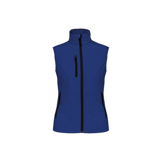 Bodywarmer Softshell femme Kariban imperméable Bleu Royal 3XL - Image 1
