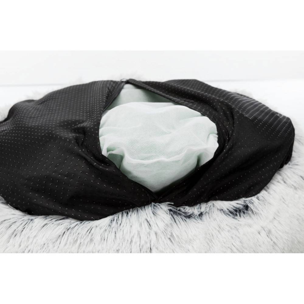 Trixie - Trixie - Lit Harvey rond couleur blanc-noir ø 50 cm pour chat et petit chien - Image 3