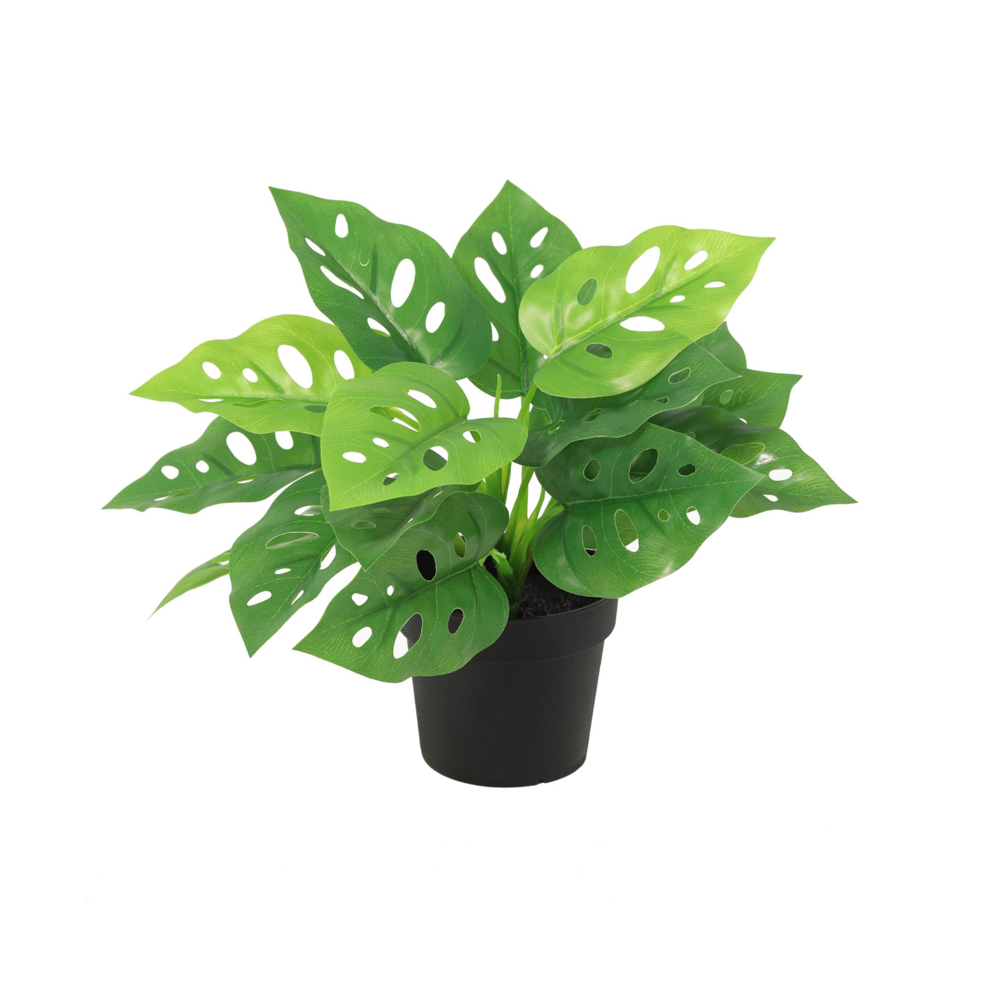 PANGIVO - Feuille artificielle plastique vert 22 cm - PANGIVO