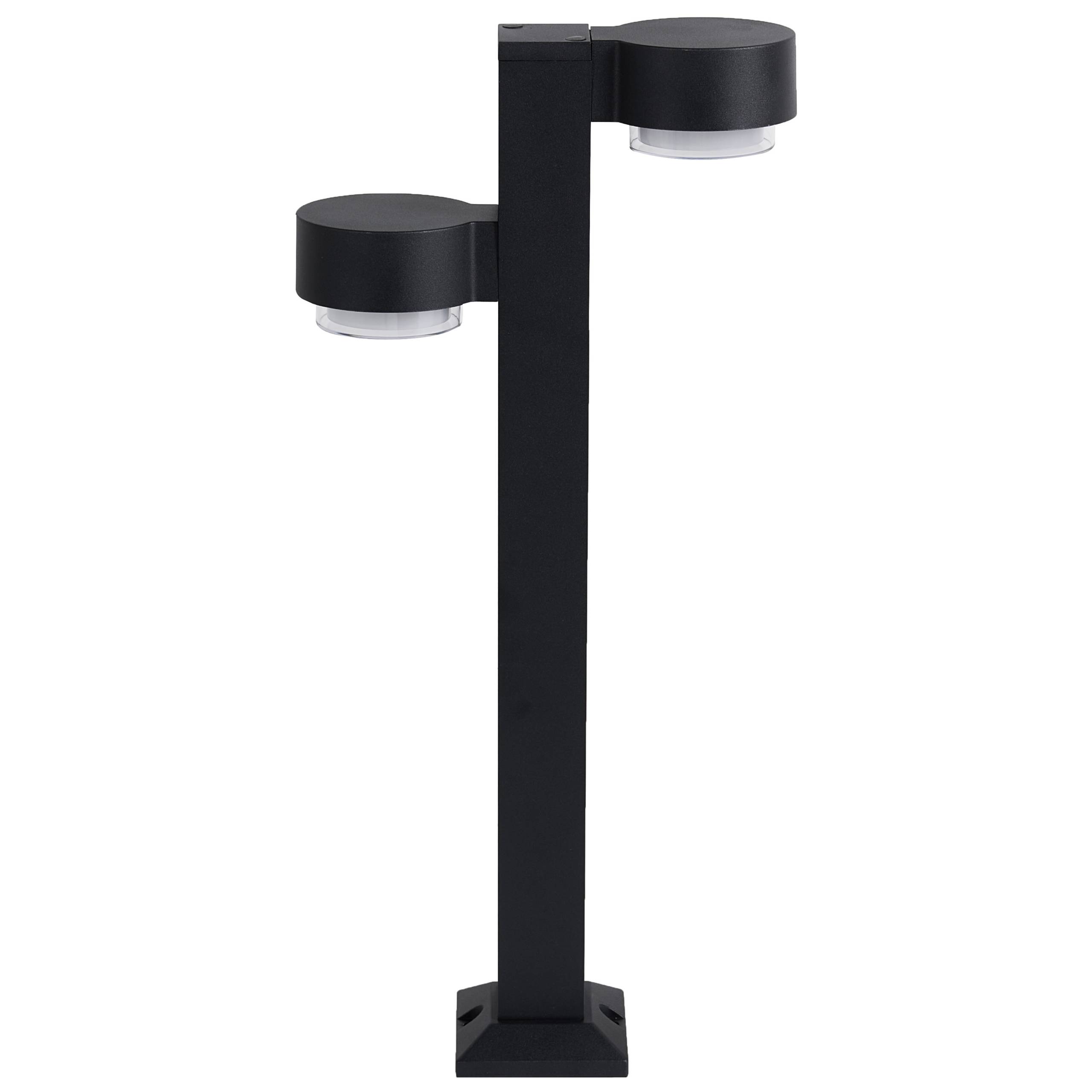 Beliani - Borne Lumineuse Aluminium Noir TORDERA - Beliani - Image 5
