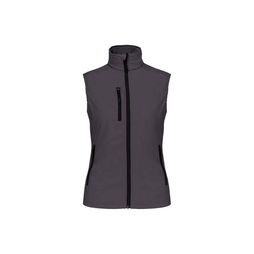 Bodywarmer Softshell femme Kariban imperméable Titanium XL - Image 1