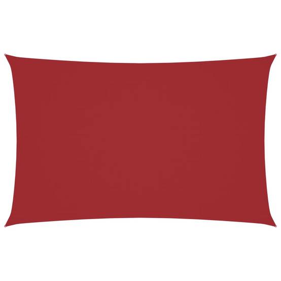 Voile parasol tissu oxford rouge 2 x 4,5 x 0 cm - PANGIVO - Image 1