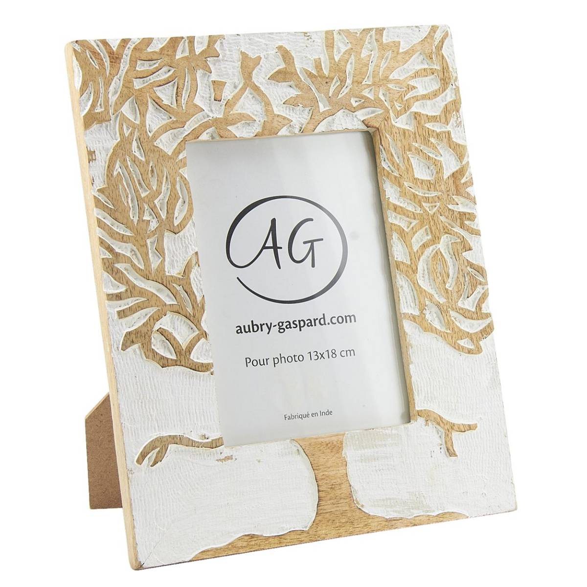 Aubry Gaspard - Cadre photo Arbre en manguier Pour photo 13 x 18 cm - Image 1