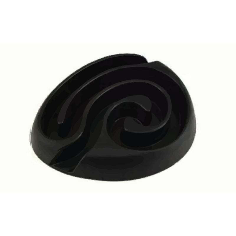Gamelle anti glouton chien - Buster dogmaze - Noir Mini