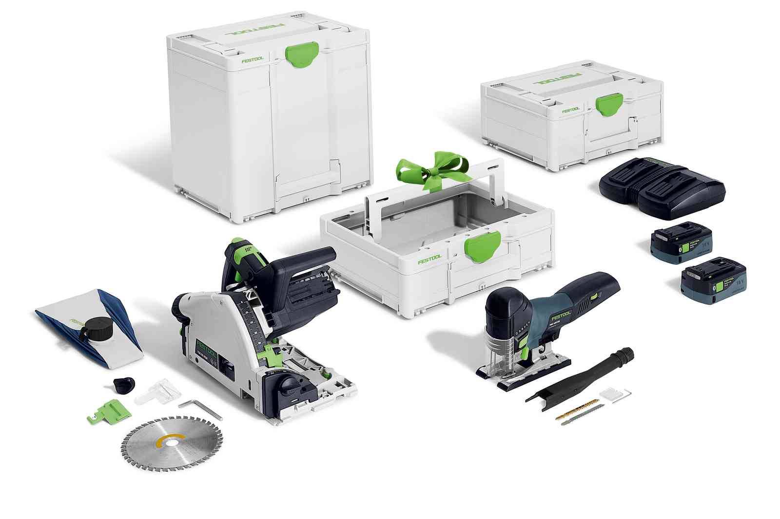 Festool - Kit Combo sans fil FESTOOL Sciage TSC 55 K + PSC 420 + TB M 137 - 578023 - Image 1