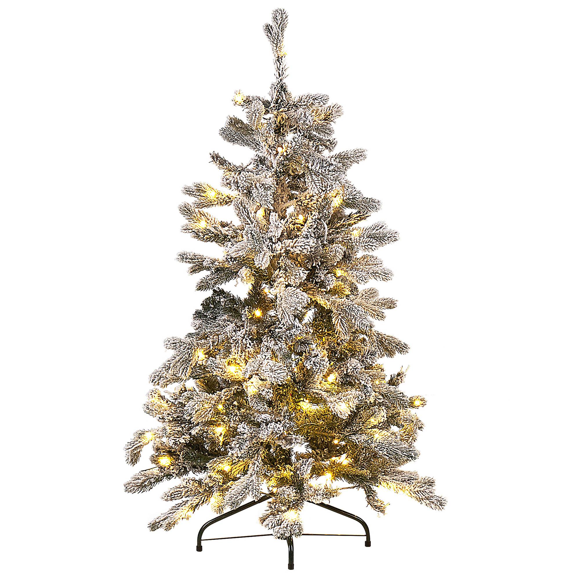 Beliani - Sapin de Noël PVC Vert TATLOW - 86x86x120- Beliani - Image 2