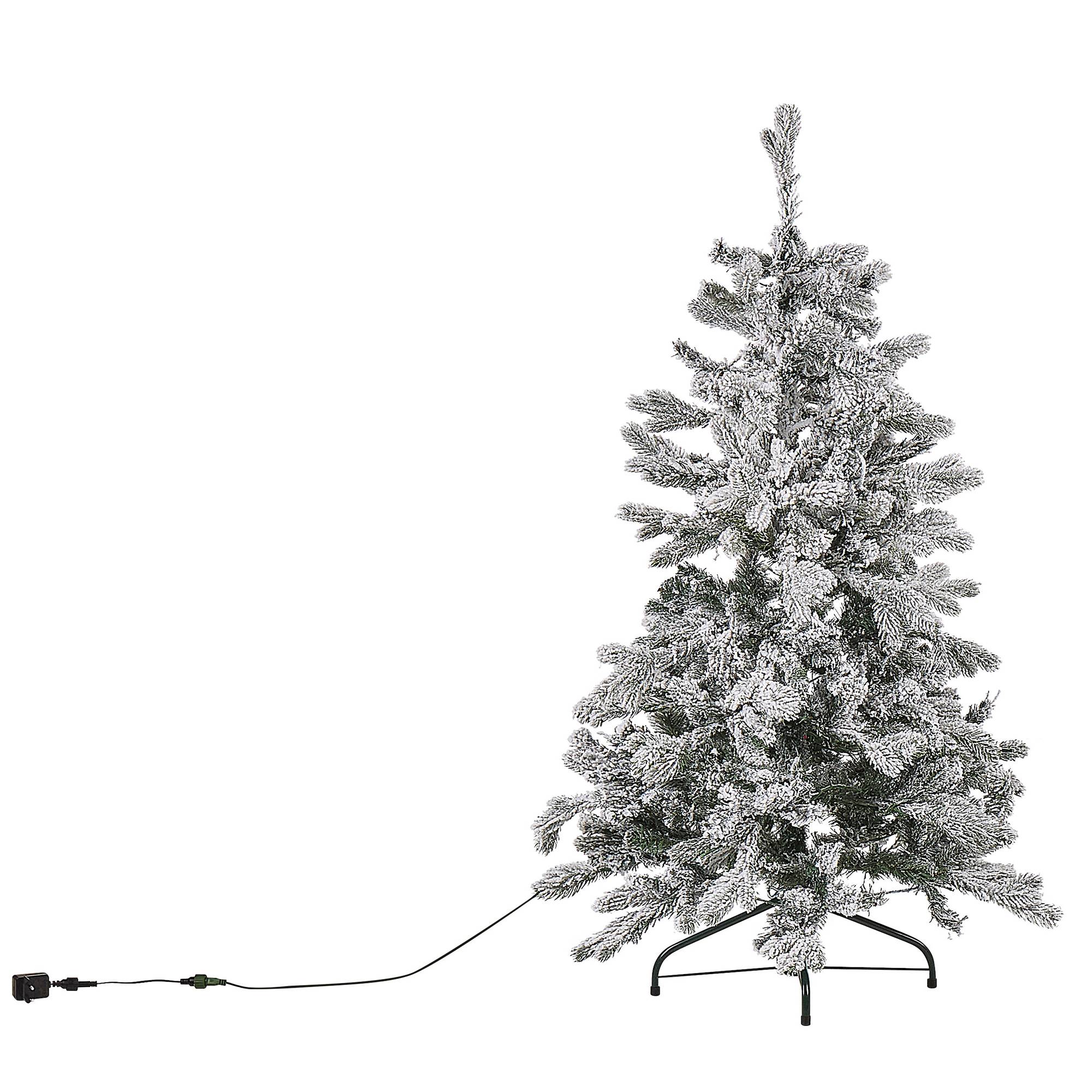 Beliani - Sapin de Noël PVC Vert TATLOW - 86x86x120- Beliani - Image 6