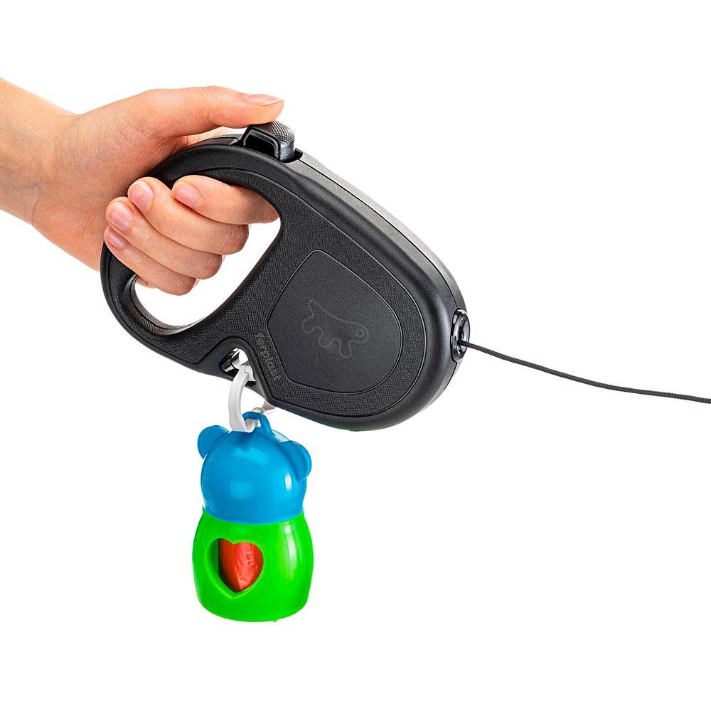 Ferplast - Ferplast Laisse Chien Enrouleur FLIPPY ONE, Laisse pour Chiens de Taille Moyenne jusqu'à 20 Kg. Cordon Extensible max 5 m. Bouton de verrouillage et - Image 7